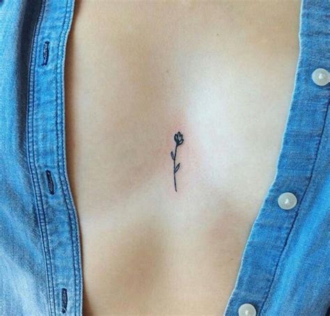 female small sternum tattoo|70 Meaningful Sternum Tattoo Ideas